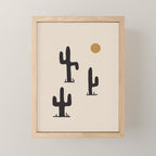 saguaro silent disco Mini Art Print Gallery Image 1
