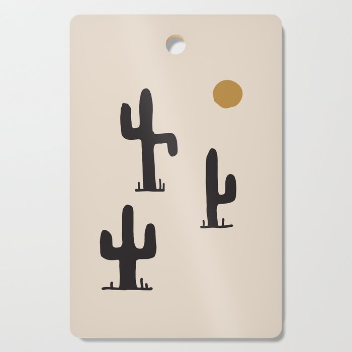 saguaro silent disco Cutting Board Gallery Image 1