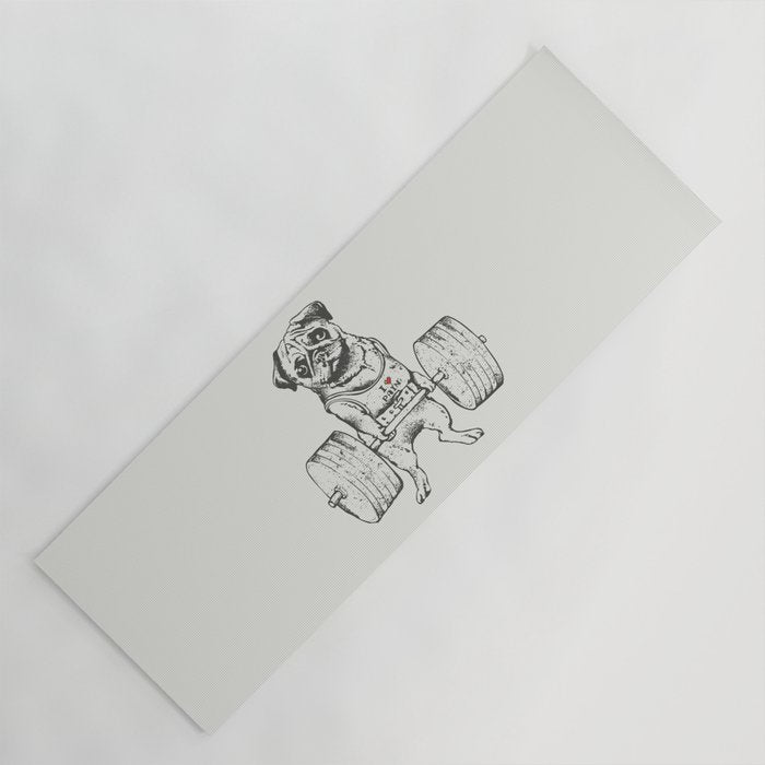 Pug Lift Yoga Mat Gallery Image 1