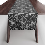 SUN TILE CHARCOAL Table Runner Gallery Image 1