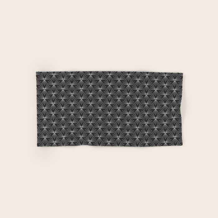 SUN TILE CHARCOAL Bath Towel Gallery Image 1