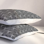 SUN TILE CHARCOAL Pillow Sham Gallery Image 3