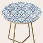 Azure Medallion Motif Side Table Gallery Image 2