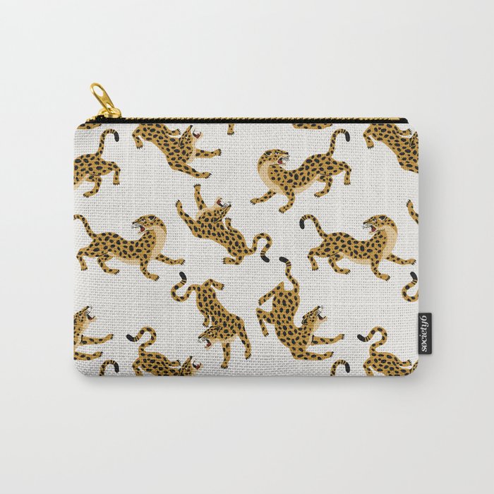Bengal leopard Carry All Pouch Gallery Image 1