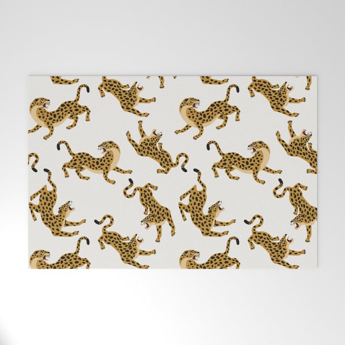 Bengal leopard Welcome Mat Gallery Image 1