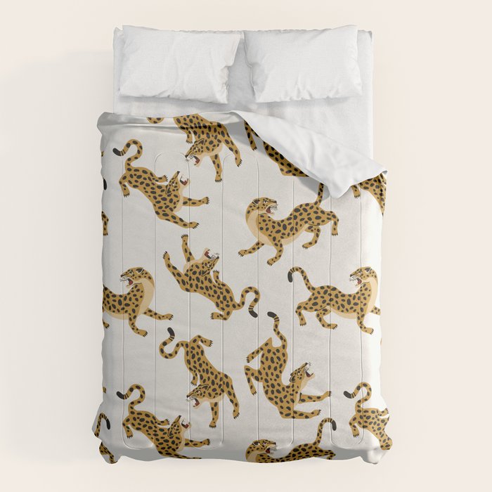 Bengal leopard Comforter Gallery Image 1