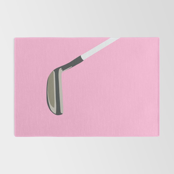 Golf Pink Rug Gallery Image 2