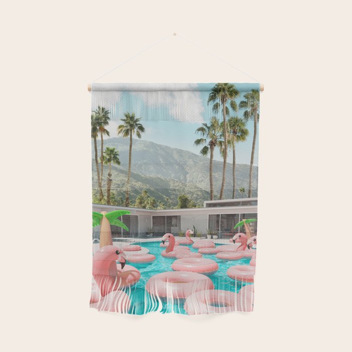 Flamingo Pool Party Wall Hanging Gallery Image 1