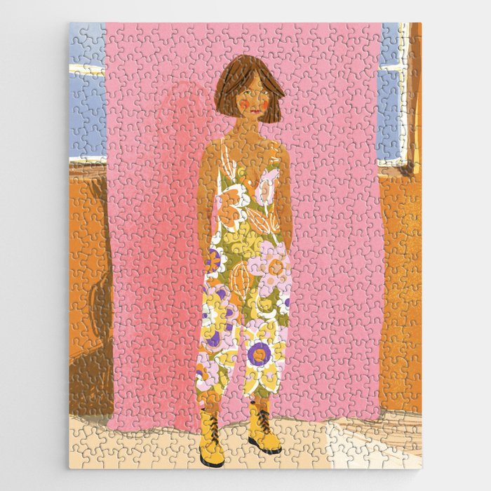 Girl who Loves Jumpsuits Jigsaw Puzzle Gallery Image 1