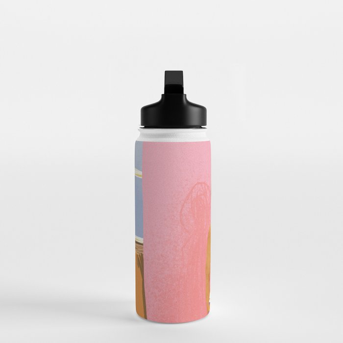 Girl who Loves Jumpsuits Water Bottle Gallery Image 3