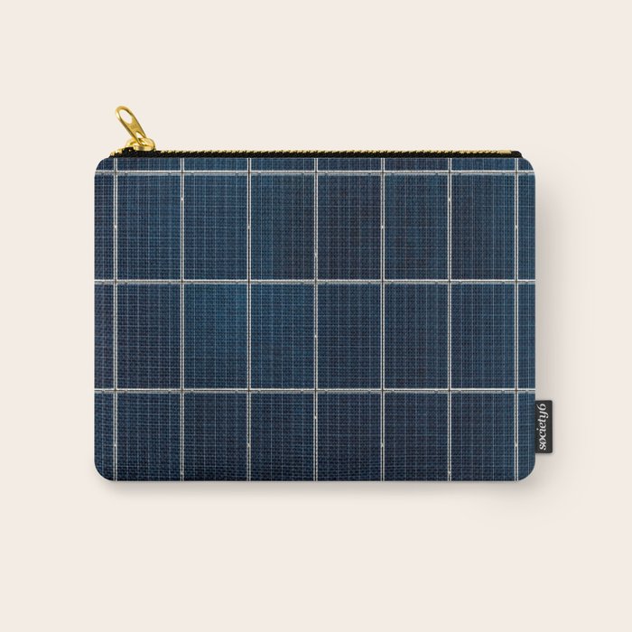 Solar Panel Pattern (Color) Carry All Pouch Gallery Image 1