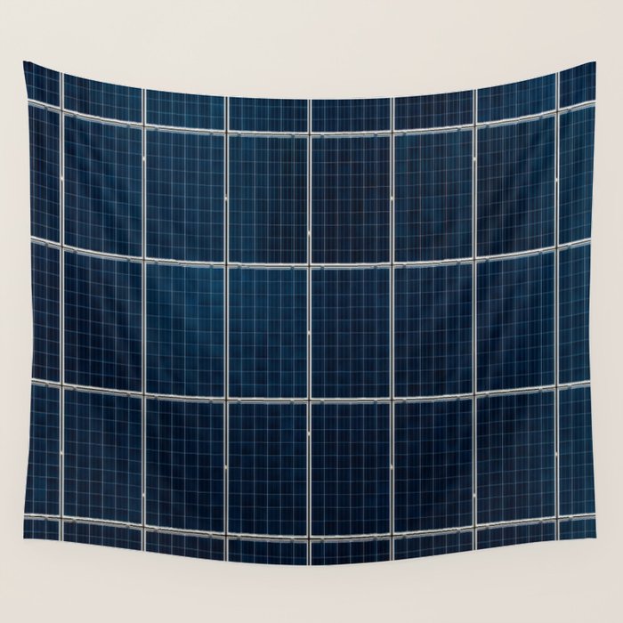 Solar Panel Pattern (Color) Wall Tapestry Gallery Image 4