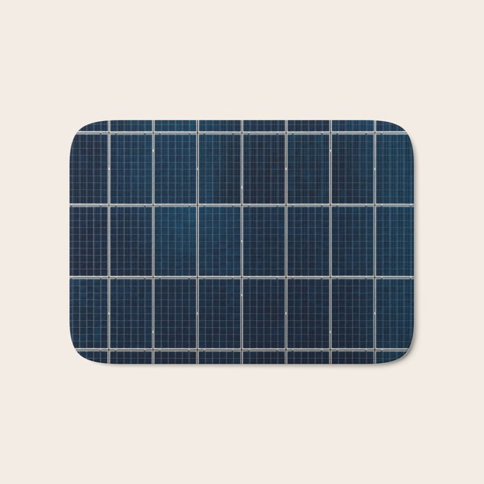Solar Panel Pattern (Color) Bath Mat Gallery Image 1