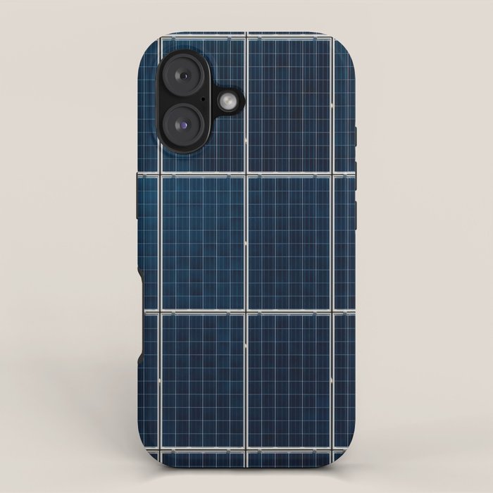 Solar Panel Pattern (Color) iPhone Case Gallery Image 1