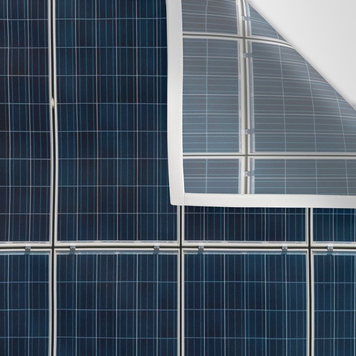 Solar Panel Pattern (Color) Wall Tapestry Gallery Image 3