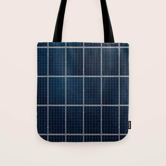 Solar Panel Pattern (Color) Tote Bag Gallery Image 1