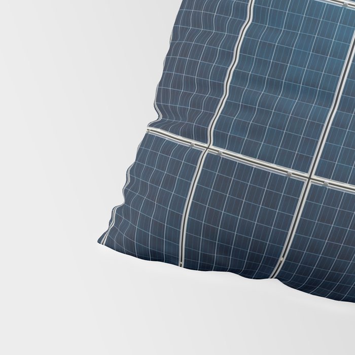 Solar Panel Pattern (Color) Pillow Sham Gallery Image 4