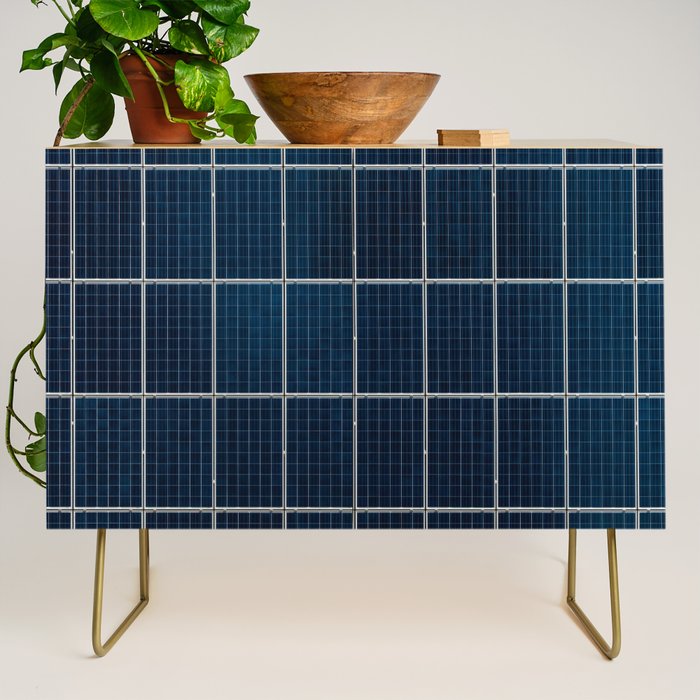 Solar Panel Pattern (Color) Credenza Gallery Image 1