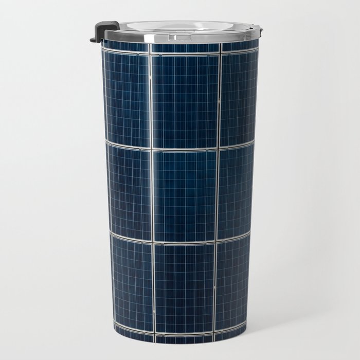 Solar Panel Pattern (Color) Travel Mug Gallery Image 3
