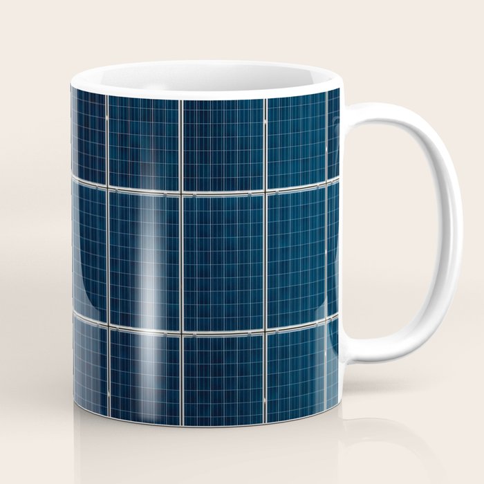 Solar Panel Pattern (Color) Coffee Mug Gallery Image 1