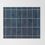 Solar Panel Pattern (Color) Throw Blanket Gallery Image 2