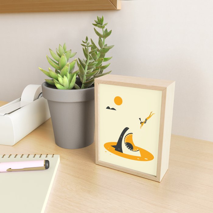 DEEP DIVE Mini Art Print Gallery Image 2