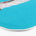 sweet shred blue Bath Mat Gallery Image 3