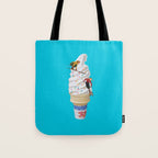 sweet shred blue Tote Bag Gallery Image 1