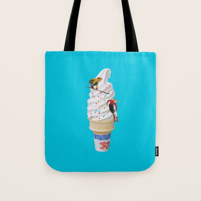 sweet shred blue Tote Bag Gallery Image 1