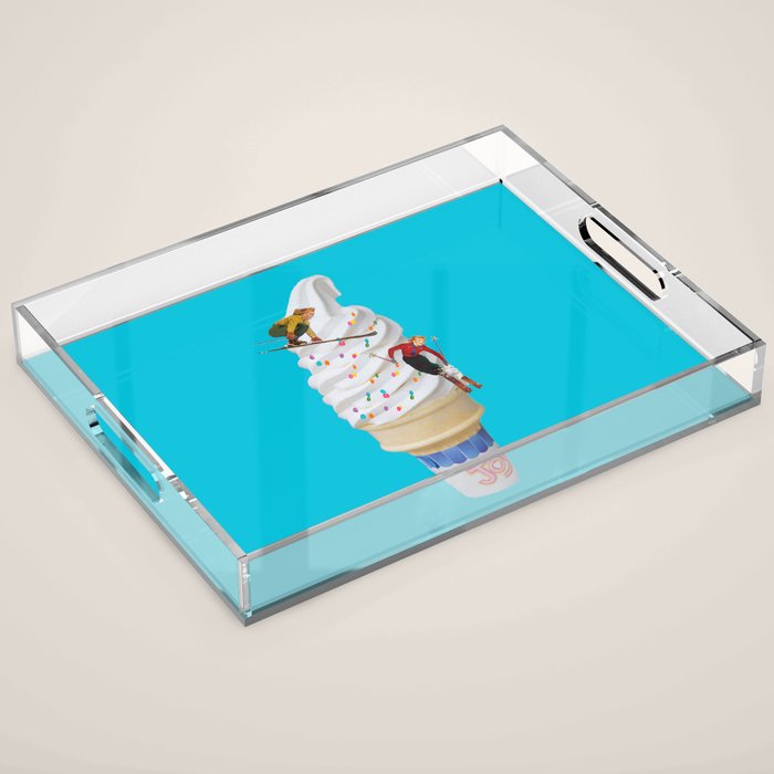 sweet shred blue Acrylic Tray Gallery Image 1