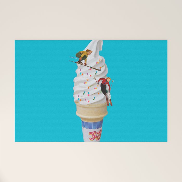 sweet shred blue Welcome Mat Gallery Image 1