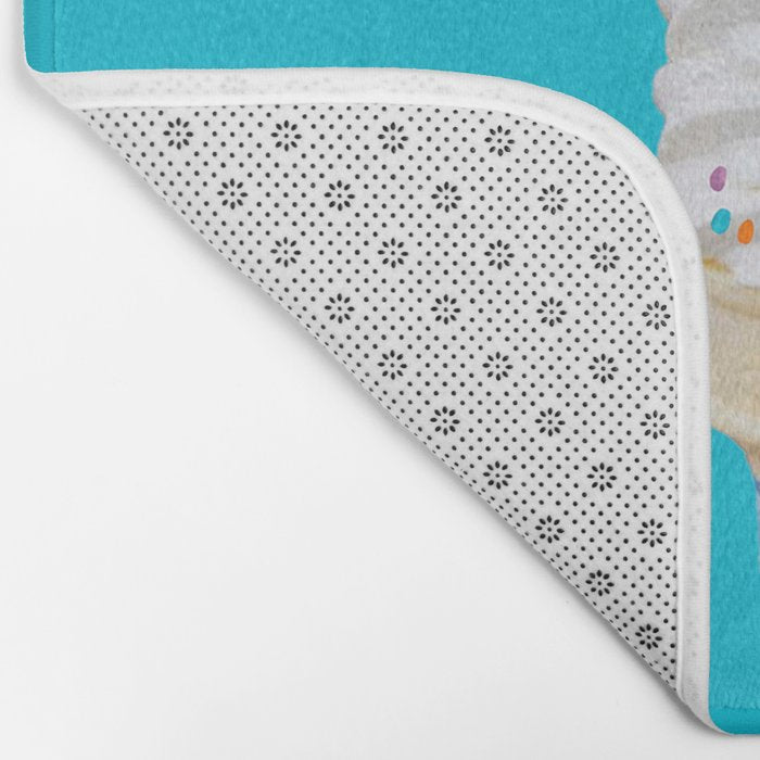 sweet shred blue Bath Mat Gallery Image 2