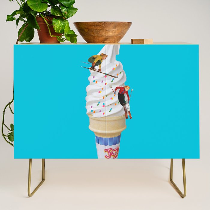 sweet shred blue Credenza Gallery Image 1
