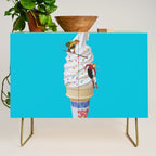 sweet shred blue Credenza Gallery Image 1
