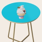 sweet shred blue Side Table Gallery Image 2