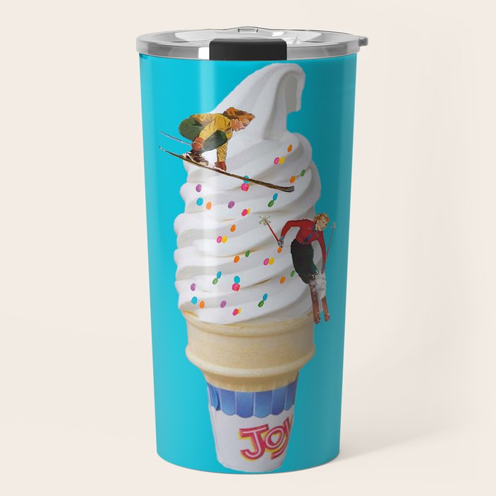 sweet shred blue Travel Mug Gallery Image 1