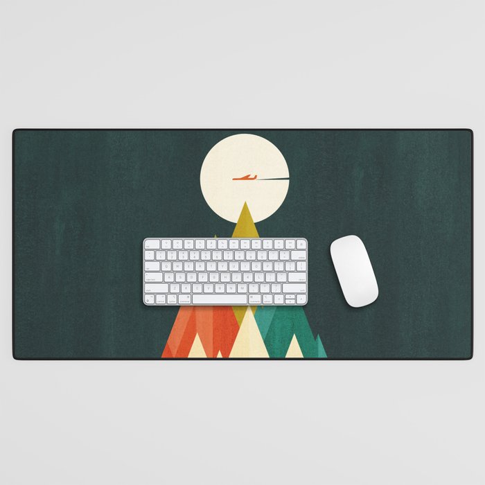 Life is a travel Desk Mat Gallery Image 1