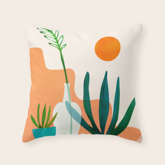 Southwest Home / Desert Landscape Series Throw Pillow Gallery Image 6
