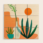 Southwest Home / Desert Landscape Series Wood Wall Art Gallery Image 1