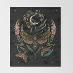 Death's Head Throw Blanket Gallery Image 2