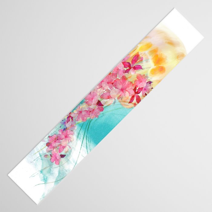 Jellyfish with Flowers Table Runner Gallery Image 3