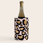 Animal print - pink copper Wine Chiller Gallery Image 1