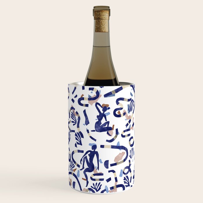 Abstract women between shapes II Wine Chiller Gallery Image 3