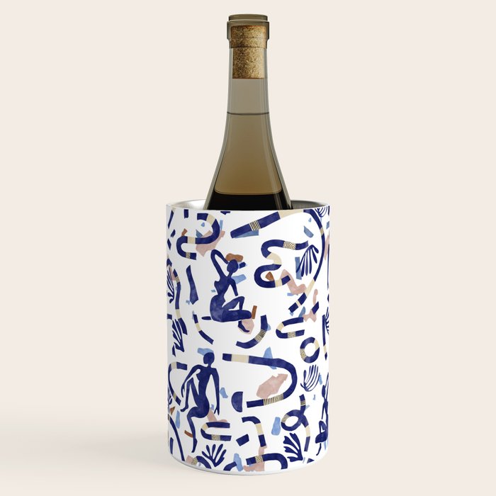 Abstract women between shapes II Wine Chiller Gallery Image 2