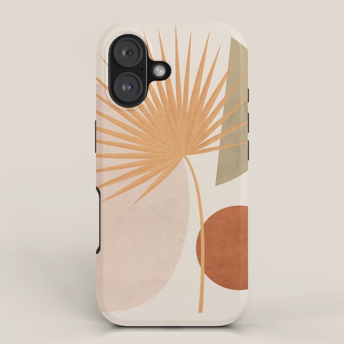Tropical Leaf- Abstract Art 49a iPhone Case Gallery Image 1
