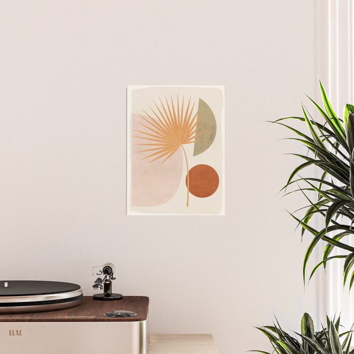 Tropical Leaf- Abstract Art 49a Poster Gallery Image 2
