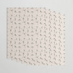 Skeleton Yoga Wrapping Paper Gallery Image 3