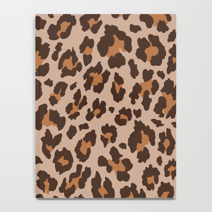 Classic Leopard Print (Muted Colors) Notebook Gallery Image 4