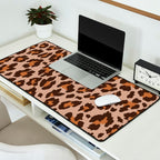 Classic Leopard Print (Muted Colors) Desk Mat Gallery Image 2