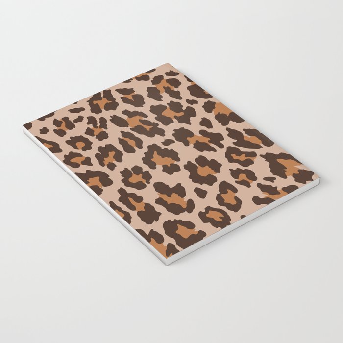 Classic Leopard Print (Muted Colors) Notebook Gallery Image 3